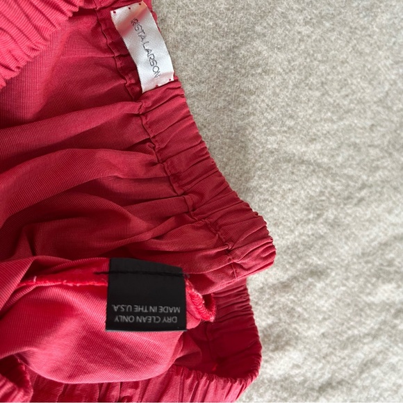 Krista Larson red petticoat lace midi skirt - Picture 8 of 8